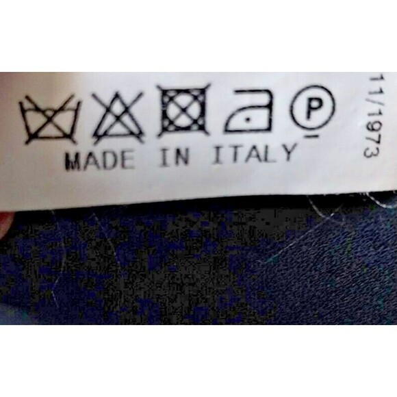 1973 Armani Collezioni Tweed Jacket Black White & Beige Size 8  Blazer Suit - Picture 9 of 11